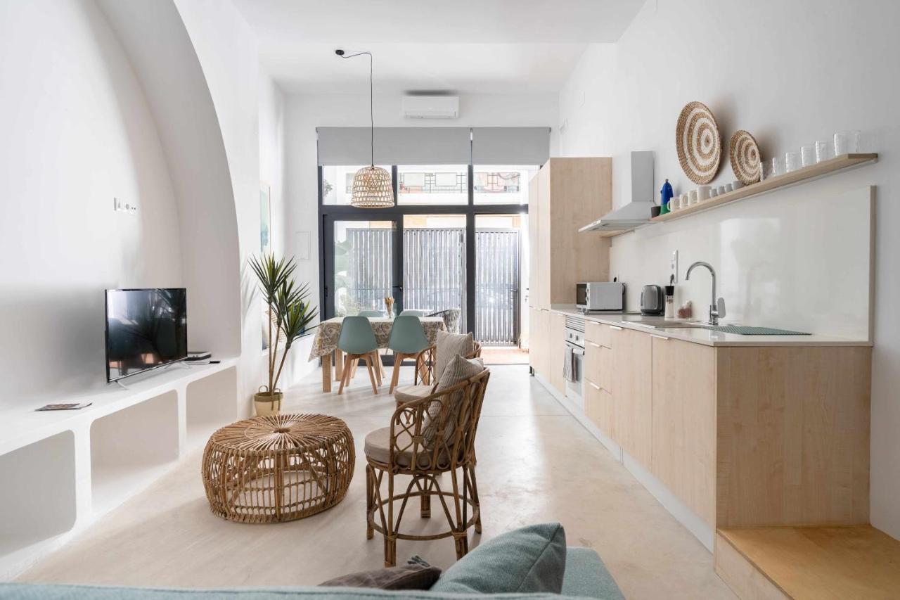 Апартаменты Exclusivo Loft Con Terraza En Ciudad Artes Y Cienc Валенсия Экстерьер фото